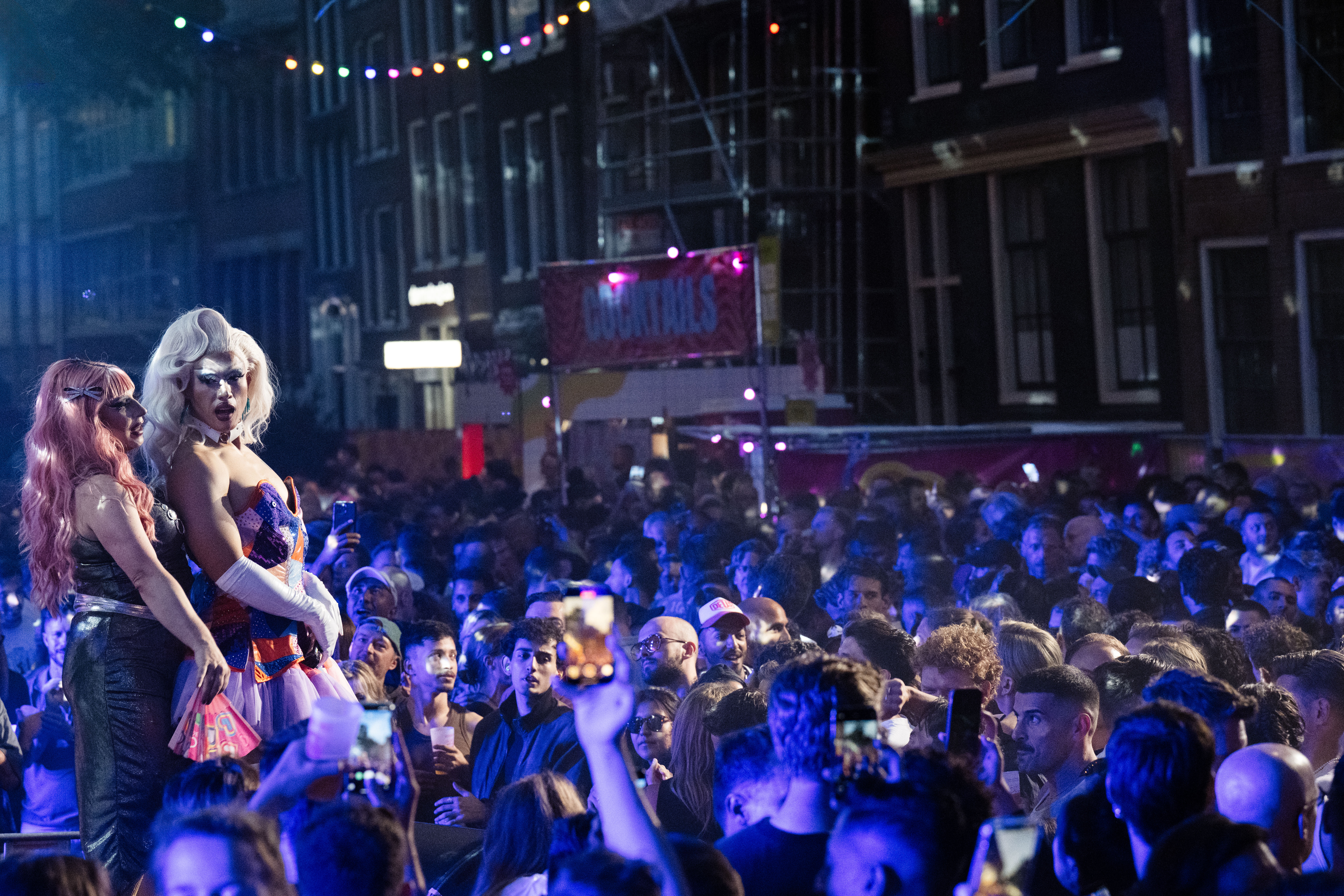 Street Party during Amsterdam Pride